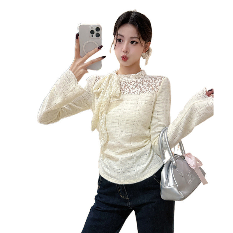 レースリボントップス/トレンド