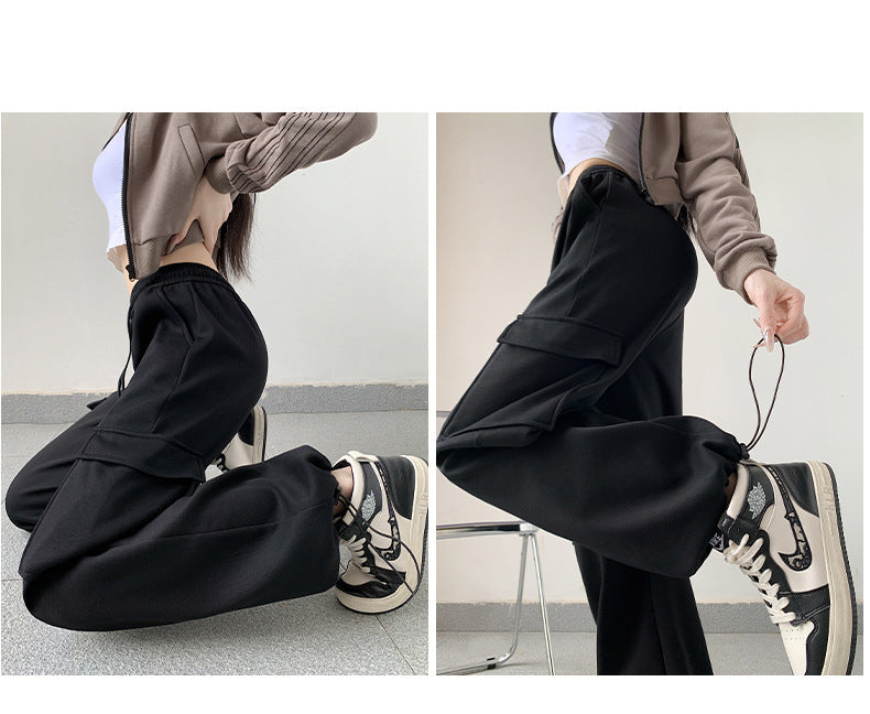 スポーティワイドパンツ